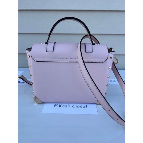 Michael Kors satchel manhattan medium leather powder blush - Picture 5 of 10